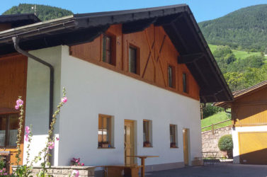 Farm Koflerhof in South Tyrol in the Doloimites