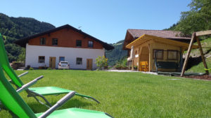 Koflerhof in Südtirol mit großem Garten