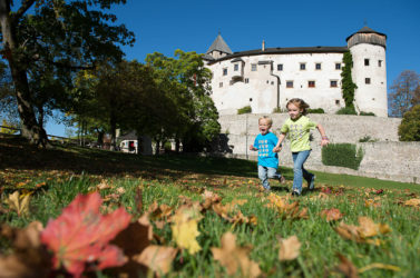 Castello Presule in Alto Adige in autunno