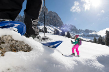 Escursioni con le ciaspole sull'Alpe di Siusi