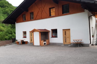 Eingangsbereich der Ferienwohnungen