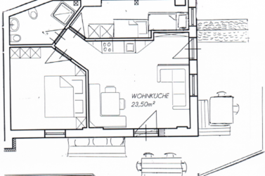 Skizze der Ferienwohnung