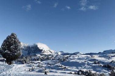 Alpe di Siusi in winter