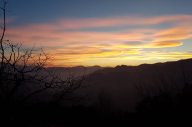 Sonnenuntergang Kastelruth