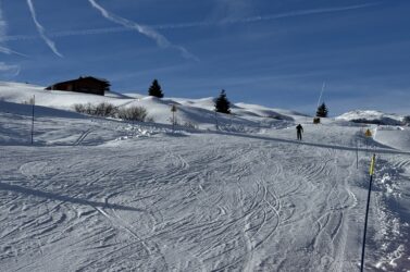 Skipiste auf der Seiser Alm